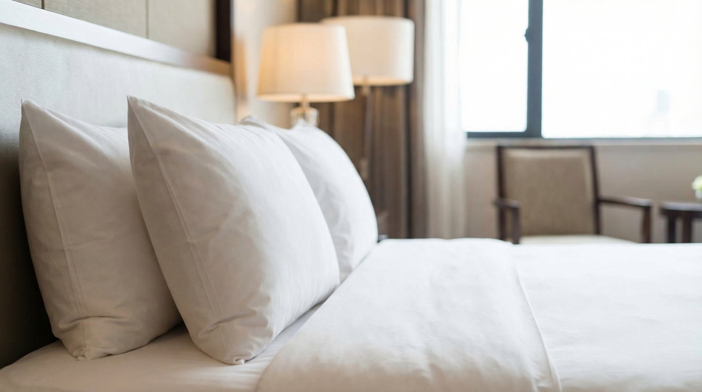 Almohadas de hotel x2